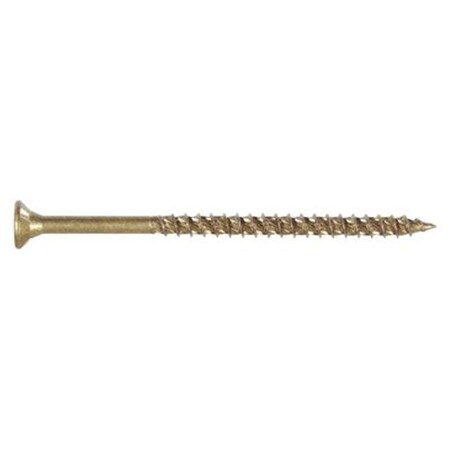 Hillman Hillman Fasteners 195996 2 in. x 8 Power Pro Ceramic Exterior Screws - Bronze; 5 lbs 195996